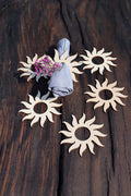 Serviettenhalter Lasercut "Sonne" 6 Stück