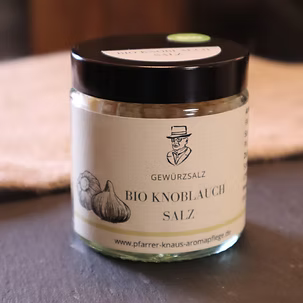 Bio Knoblauchsalz Glas 70 g